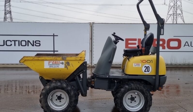 2018 Wacker Neuson 1001 Site Dumpers For Auction: Leeds – 5th, 6th, 7th & 8th March 2025 @ 8:00am full