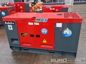 Unused 2024 Ashita Power AG3-30 Generators For Auction: Leeds – 5th, 6th, 7th & 8th March 2025 @ 8:00am full