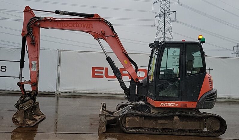 2015 Kubota KX080-4 6 Ton+ Excavators For Auction: Leeds – 5th, 6th, 7th & 8th March 2025 @ 8:00am full