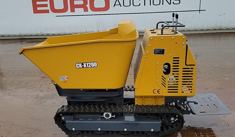 Unused 2024 Captok CK1200 Tracked Dumpers For Auction: Leeds – 5th, 6th, 7th & 8th March 2025 @ 8:00am full