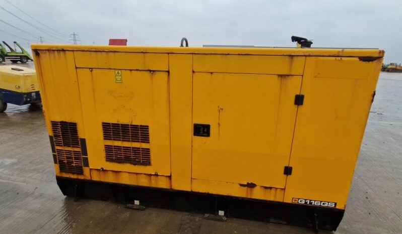 2017 JCB G116QS Generators For Auction: Leeds – 5th, 6th, 7th & 8th March 2025 @ 8:00am full