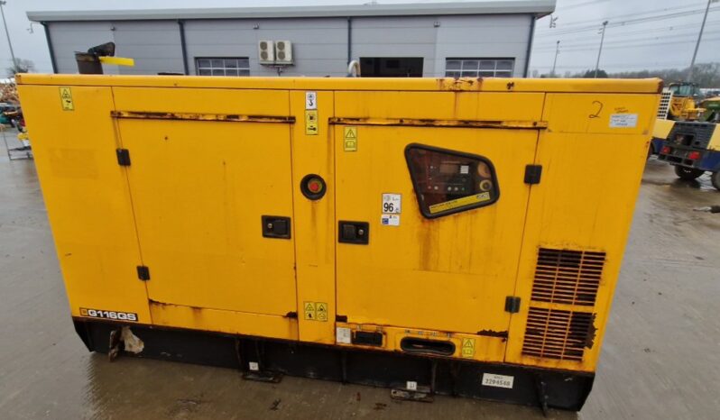 2019 JCB G116QS Generators For Auction: Leeds – 5th, 6th, 7th & 8th March 2025 @ 8:00am full