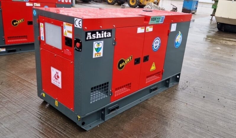 Unused 2024 Ashita Power AG3-30 Generators For Auction: Leeds – 5th, 6th, 7th & 8th March 2025 @ 8:00am