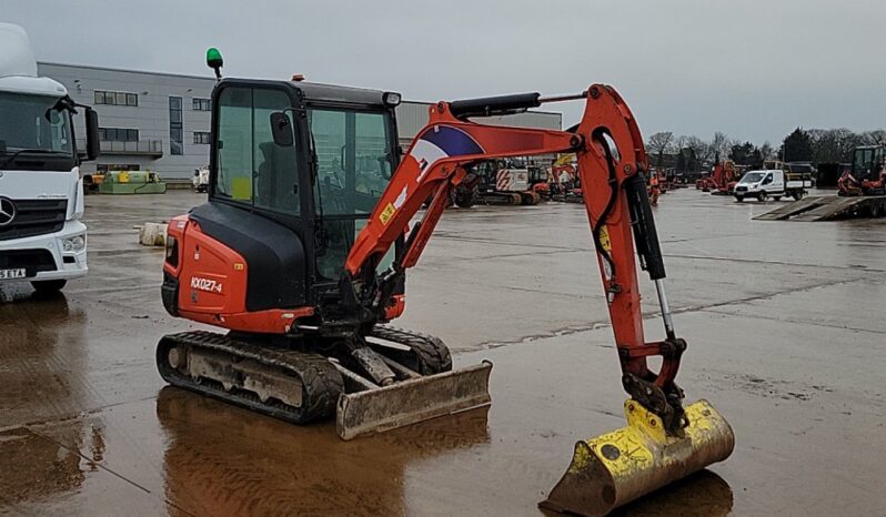 2018 Kubota KX027-4 Mini Excavators For Auction: Leeds – 5th, 6th, 7th & 8th March 2025 @ 8:00am full