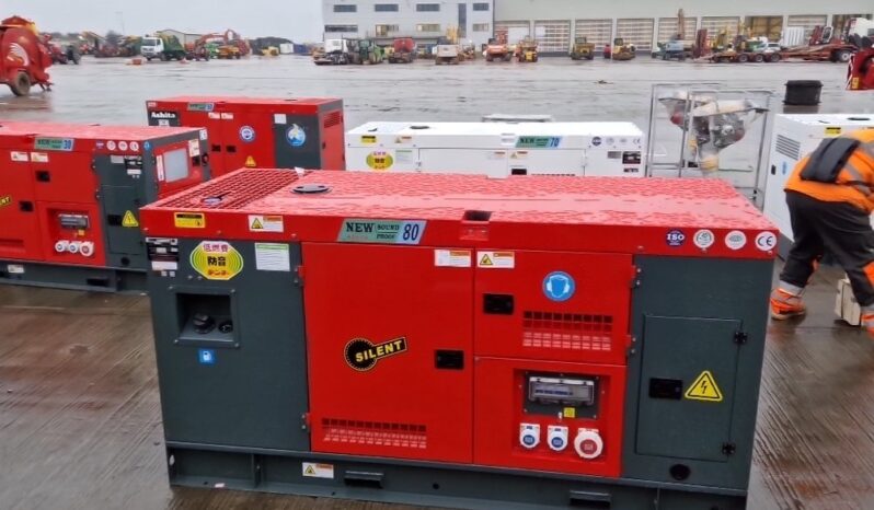 Unused 2025 Ashita Power AG3-80 Generators For Auction: Leeds – 5th, 6th, 7th & 8th March 2025 @ 8:00am full