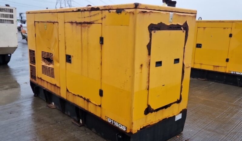 2017 JCB G116QS Generators For Auction: Leeds – 5th, 6th, 7th & 8th March 2025 @ 8:00am full