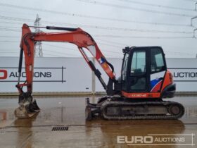 2017 Kubota KX080-4 6 Ton+ Excavators For Auction: Leeds – 5th, 6th, 7th & 8th March 2025 @ 8:00am full