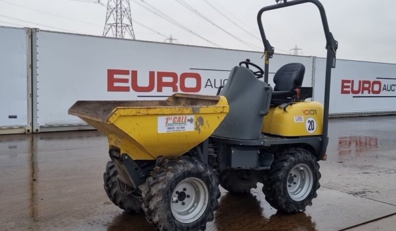 2018 Wacker Neuson 1001 Site Dumpers For Auction: Leeds – 5th, 6th, 7th & 8th March 2025 @ 8:00am