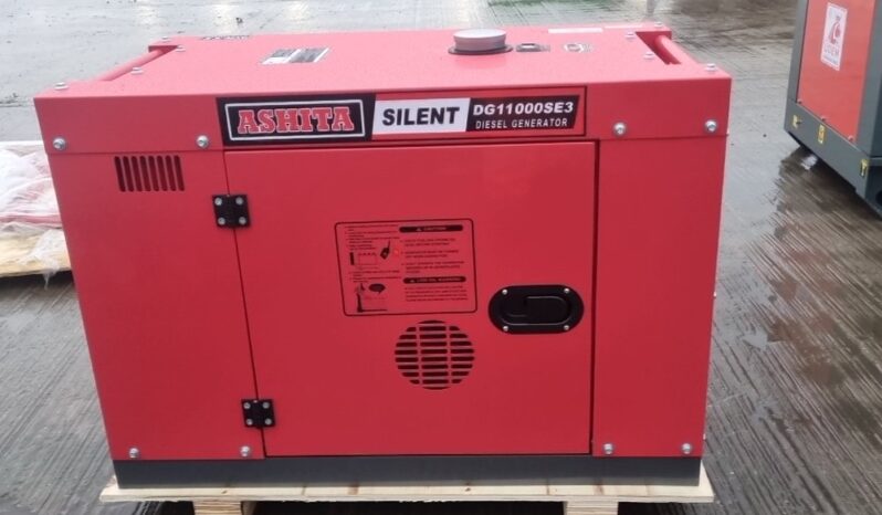 Unused 2025 Ashita DG11000SE3 Generators For Auction: Leeds – 5th, 6th, 7th & 8th March 2025 @ 8:00am full