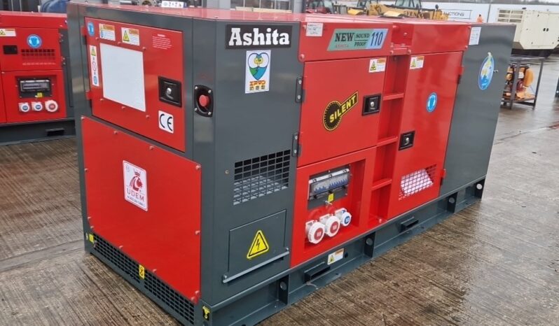 Unused 2025 Ashita Power AG3-110 Generators For Auction: Leeds – 5th, 6th, 7th & 8th March 2025 @ 8:00am