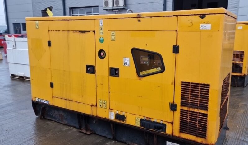 2017 JCB G116QS Generators For Auction: Leeds – 5th, 6th, 7th & 8th March 2025 @ 8:00am full