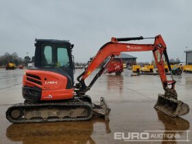 2016 Kubota U48-4 Mini Excavators For Auction: Leeds – 5th, 6th, 7th & 8th March 2025 @ 8:00am full