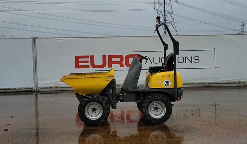 2018 Wacker Neuson 1001 Site Dumpers For Auction: Leeds – 5th, 6th, 7th & 8th March 2025 @ 8:00am full