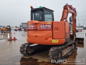 2016 Hitachi ZX85USB-5A 6 Ton+ Excavators For Auction: Leeds – 5th, 6th, 7th & 8th March 2025 @ 8:00am full