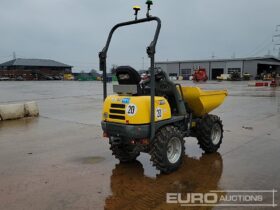 2018 Wacker Neuson 1001 Site Dumpers For Auction: Leeds – 5th, 6th, 7th & 8th March 2025 @ 8:00am full