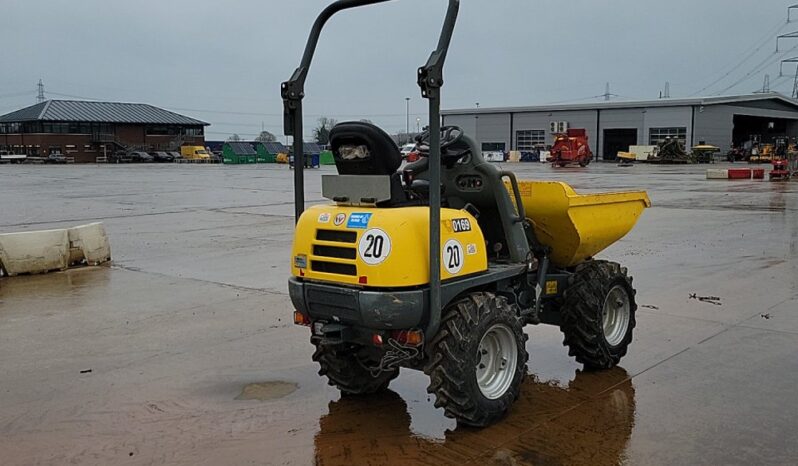 2018 Wacker Neuson 1001 Site Dumpers For Auction: Leeds – 5th, 6th, 7th & 8th March 2025 @ 8:00am full