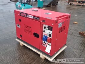 Unused 2025 Ashita DG11000SE3 Generators For Auction: Leeds – 5th, 6th, 7th & 8th March 2025 @ 8:00am