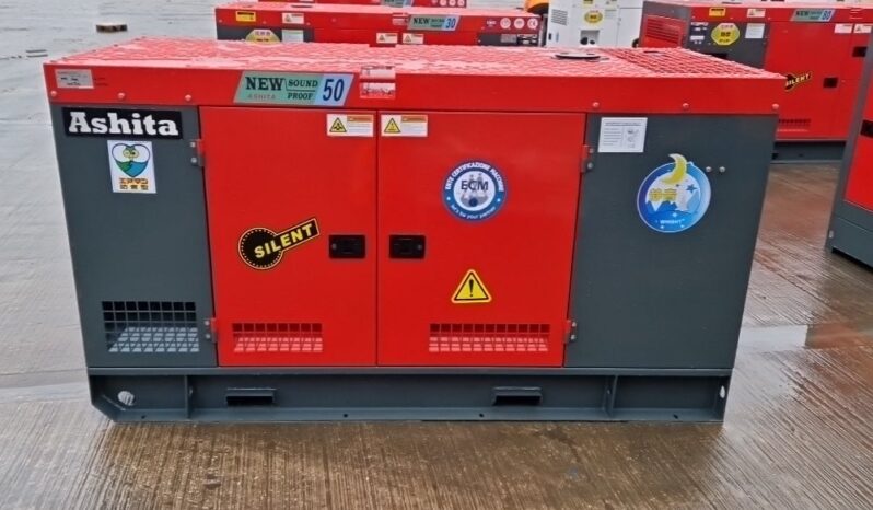 Unused 2025 Ashita Power AG3-50 Generators For Auction: Leeds – 5th, 6th, 7th & 8th March 2025 @ 8:00am full