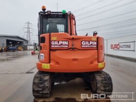 2016 Hitachi ZX85USB-5A 6 Ton+ Excavators For Auction: Leeds – 5th, 6th, 7th & 8th March 2025 @ 8:00am full