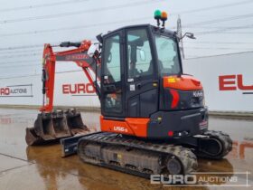 2023 Kubota U56-5 Mini Excavators For Auction: Leeds – 5th, 6th, 7th & 8th March 2025 @ 8:00am full