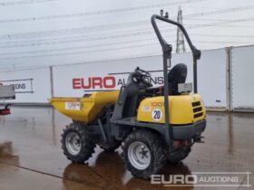 2018 Wacker Neuson 1001 Site Dumpers For Auction: Leeds – 5th, 6th, 7th & 8th March 2025 @ 8:00am full