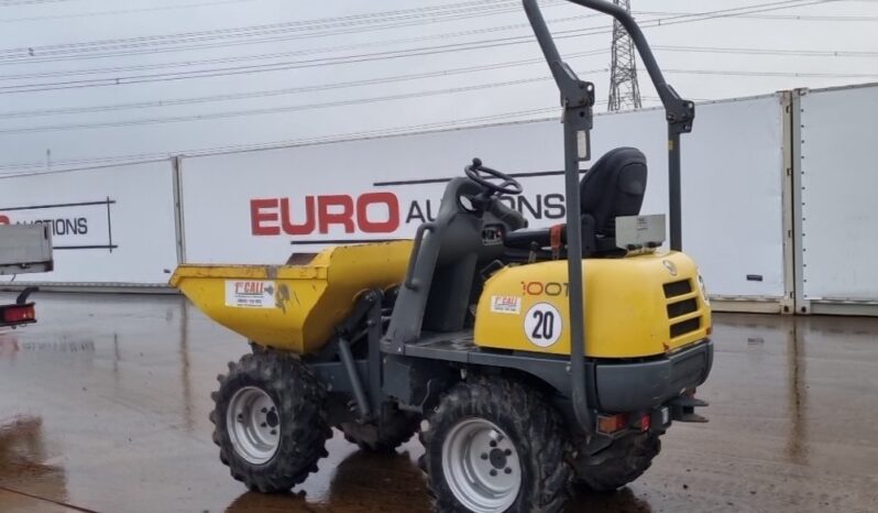 2018 Wacker Neuson 1001 Site Dumpers For Auction: Leeds – 5th, 6th, 7th & 8th March 2025 @ 8:00am full