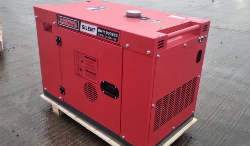 Unused 2025 Ashita DG11000SE3 Generators For Auction: Leeds – 5th, 6th, 7th & 8th March 2025 @ 8:00am full