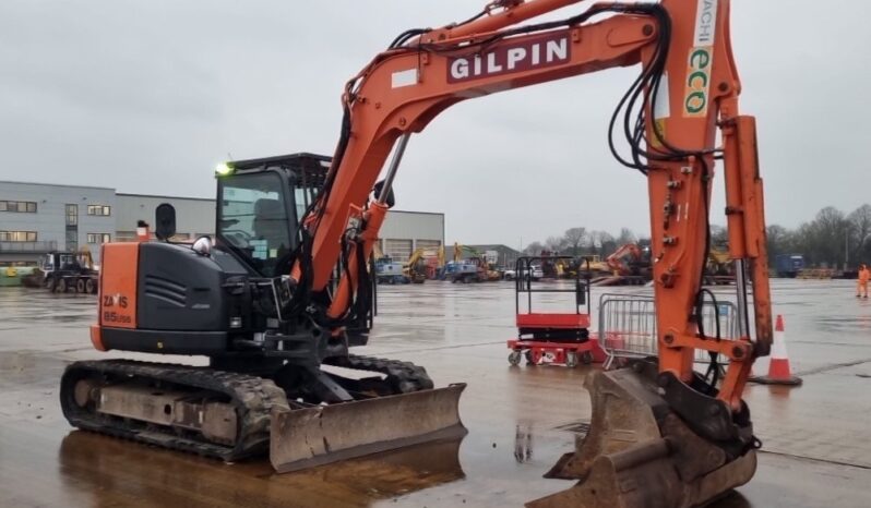 2016 Hitachi ZX85USB-5A 6 Ton+ Excavators For Auction: Leeds – 5th, 6th, 7th & 8th March 2025 @ 8:00am full