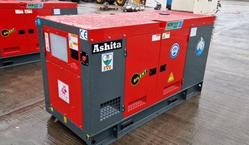 Unused 2024 Ashita Power AG3-30 Generators For Auction: Leeds – 5th, 6th, 7th & 8th March 2025 @ 8:00am