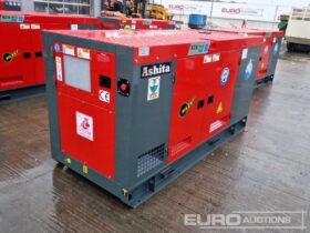 Unused 2025 Ashita Power AG3-80 Generators For Auction: Leeds – 5th, 6th, 7th & 8th March 2025 @ 8:00am