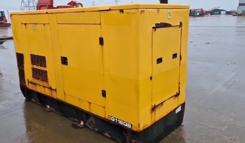 2017 JCB G116QS Generators For Auction: Leeds – 5th, 6th, 7th & 8th March 2025 @ 8:00am full