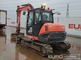 2015 Kubota KX080-4 6 Ton+ Excavators For Auction: Leeds – 5th, 6th, 7th & 8th March 2025 @ 8:00am full