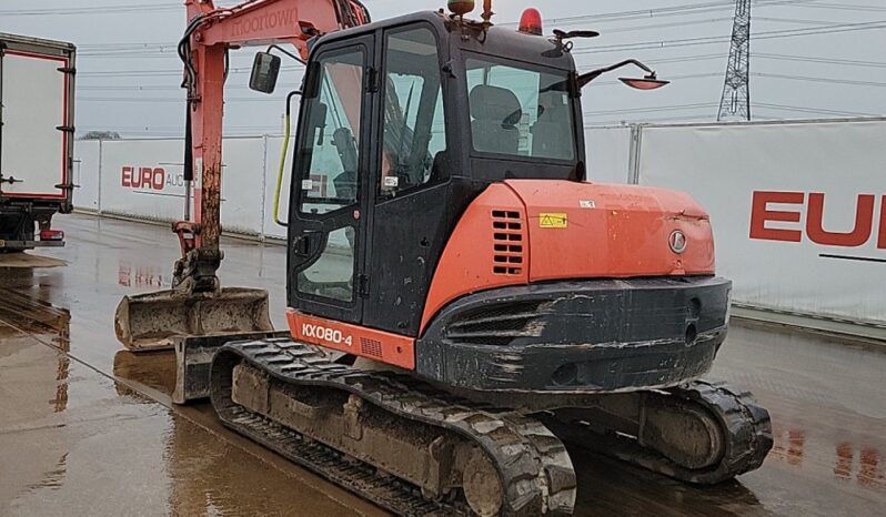 2015 Kubota KX080-4 6 Ton+ Excavators For Auction: Leeds – 5th, 6th, 7th & 8th March 2025 @ 8:00am full