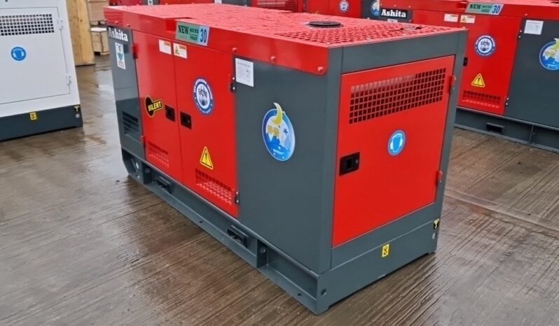 Unused 2024 Ashita Power AG3-30 Generators For Auction: Leeds – 5th, 6th, 7th & 8th March 2025 @ 8:00am full