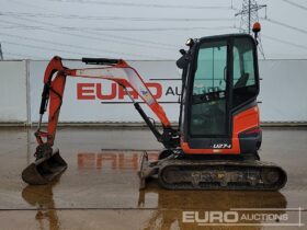 2016 Kubota U27-4 Mini Excavators For Auction: Leeds – 5th, 6th, 7th & 8th March 2025 @ 8:00am full