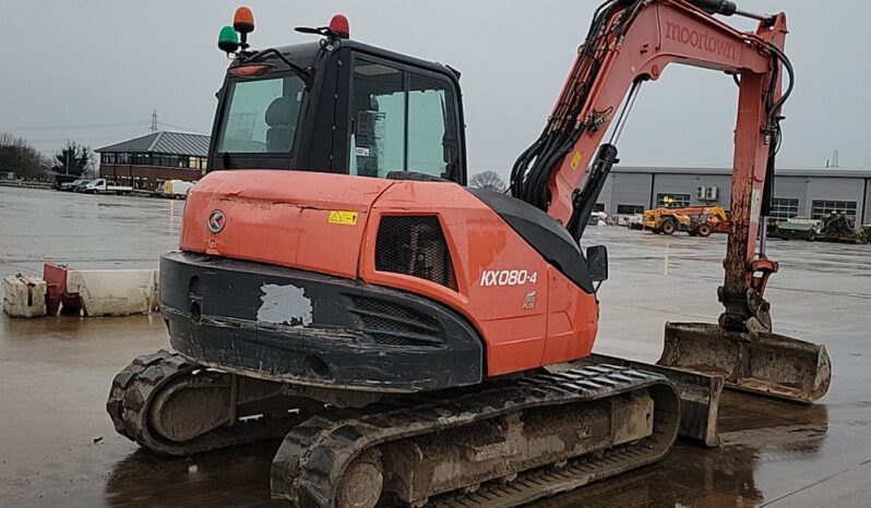 2015 Kubota KX080-4 6 Ton+ Excavators For Auction: Leeds – 5th, 6th, 7th & 8th March 2025 @ 8:00am full