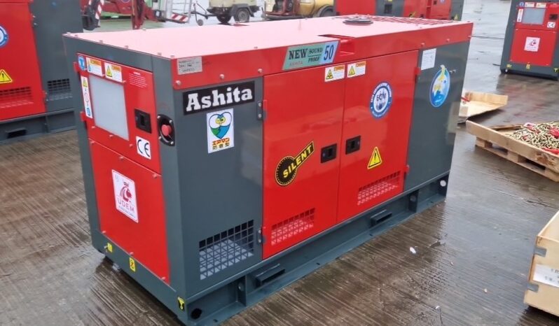 Unused 2025 Ashita Power AG3-50 Generators For Auction: Leeds – 5th, 6th, 7th & 8th March 2025 @ 8:00am