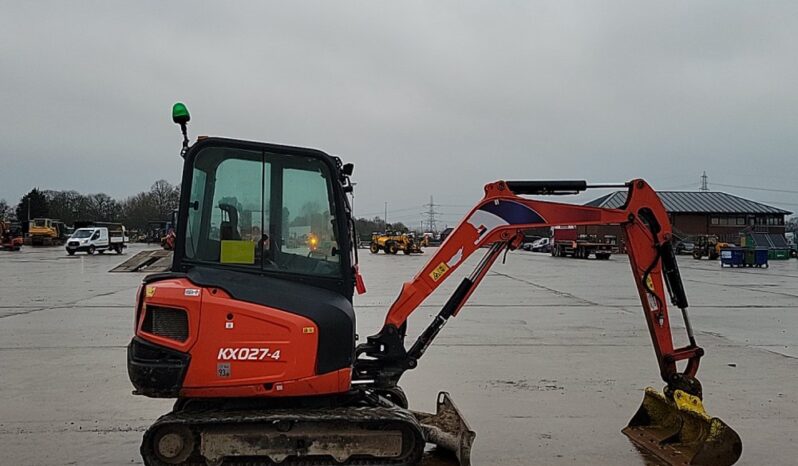 2018 Kubota KX027-4 Mini Excavators For Auction: Leeds – 5th, 6th, 7th & 8th March 2025 @ 8:00am full