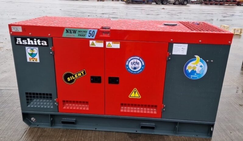 Unused 2025 Ashita Power AG3-50 Generators For Auction: Leeds – 5th, 6th, 7th & 8th March 2025 @ 8:00am full