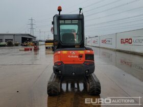 2016 Kubota U27-4 Mini Excavators For Auction: Leeds – 5th, 6th, 7th & 8th March 2025 @ 8:00am full