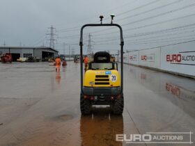 2018 Wacker Neuson 1001 Site Dumpers For Auction: Leeds – 5th, 6th, 7th & 8th March 2025 @ 8:00am full