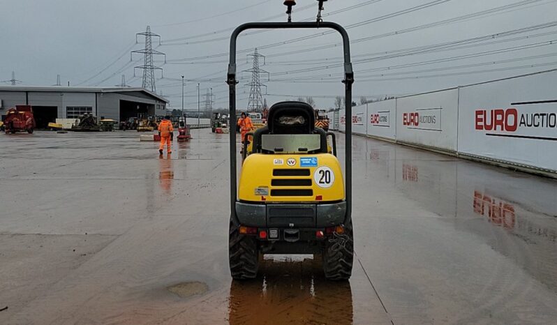 2018 Wacker Neuson 1001 Site Dumpers For Auction: Leeds – 5th, 6th, 7th & 8th March 2025 @ 8:00am full