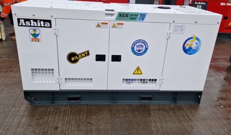 Unused 2024 Ashita Power AG3-70 Generators For Auction: Leeds – 5th, 6th, 7th & 8th March 2025 @ 8:00am full