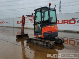 2016 Kubota U27-4 Mini Excavators For Auction: Leeds – 5th, 6th, 7th & 8th March 2025 @ 8:00am full