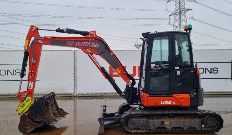 2023 Kubota U56-5 Mini Excavators For Auction: Leeds – 5th, 6th, 7th & 8th March 2025 @ 8:00am full