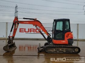 2016 Kubota U48-4 Mini Excavators For Auction: Leeds – 5th, 6th, 7th & 8th March 2025 @ 8:00am full