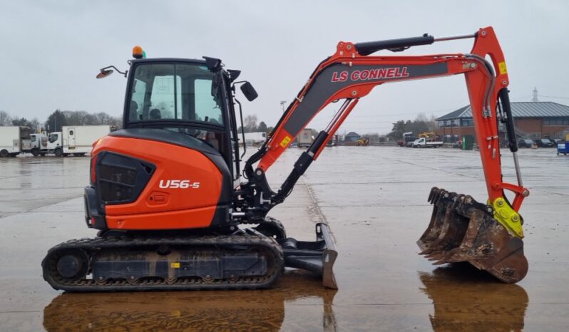 2023 Kubota U56-5 Mini Excavators For Auction: Leeds – 5th, 6th, 7th & 8th March 2025 @ 8:00am full