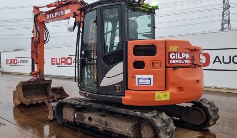 2016 Hitachi ZX85USB-5A 6 Ton+ Excavators For Auction: Leeds – 5th, 6th, 7th & 8th March 2025 @ 8:00am full