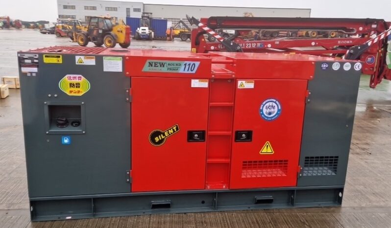 Unused 2025 Ashita Power AG3-110 Generators For Auction: Leeds – 5th, 6th, 7th & 8th March 2025 @ 8:00am full