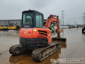 2016 Kubota U48-4 Mini Excavators For Auction: Leeds – 5th, 6th, 7th & 8th March 2025 @ 8:00am full